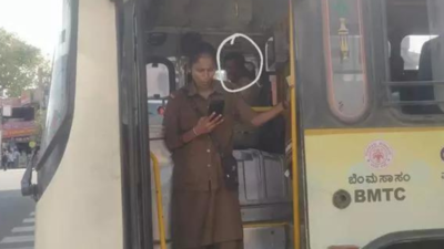 Bengaluru road rage: BMTC bus driver kicks biker in his private part