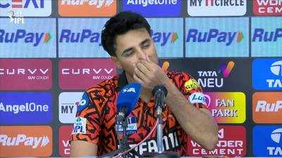 'I was under pressure': SRH's Abhishek Sharma after a record 141 against Punjab Kings