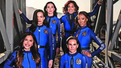 Their spacesuit, their way: Bezos' fiancee re-imagines all-women crew suits