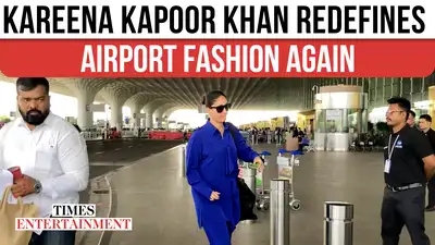 "Kareena Kapoor Khan Redefines Airport Fashion—Again!"