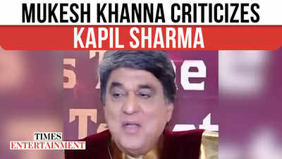 Mukesh Khanna Criticizes Kapil Sharma