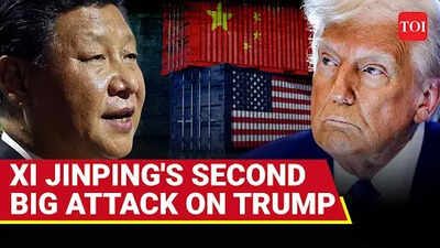 'U.S. Won't Win': Xi Jinping Rains Fire On Trump; Second Big Attack Over Tarriff 'Bullying' | Watch