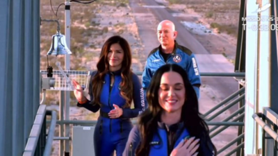 Amazon founder Jeff Bezos shares a 'Love Message' as fiancee Lauren Sanchez set to travel to Space today