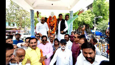 Jungle Raj prevails in UP, says Rai; visitsfamily of slain Dalit youth in Karchhana