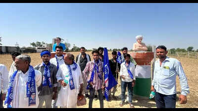 Statues of Ambedkar, Birsa Munda damaged in Tonk; one suspect held