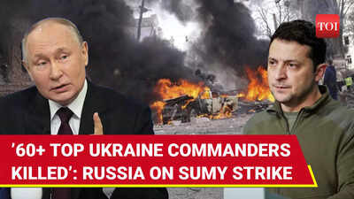 Russia’s Big Statement On Sumy Strike; ’60+ Ukrainian Commanders Killed’ | Watch