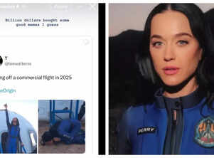 Katy Perry's 10-minute spaceflight sparks TROLLING and meme-fest; Olivia Wilde, Emily Ratajkowski join fans in criticising 'vanity project'