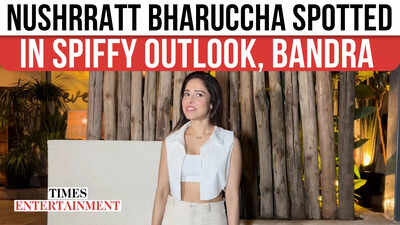 Nushrratt Bharuccha Spotted in Spiffy Outlook, Bandra