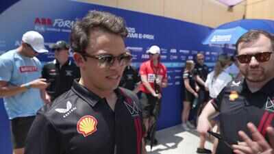Mahindra Interview Rushes | Formula E Season 11 - Round 5 Miami Highlights