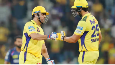 CSK ‘skipper’ MS Dhoni shows flashes of past brilliance in tricky chase as team break losing streak