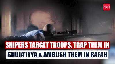 Hamas Allies Snipe, Trap & Ambush Israeli Forces In Gaza; IDF 'Suffers Multiple Casualties' | Watch