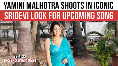 Yamini Malhotra Shoots in Iconic Sridevi Look for Upcoming Song