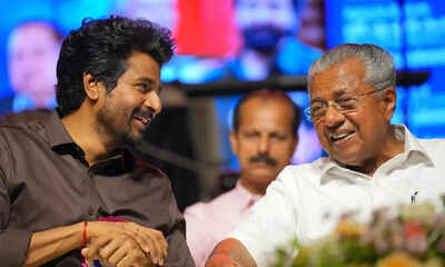 Sivakarthikeyan reflects on his joy in joining Kerala CM Pinarayi Vijayan at a prestigious cultural event