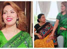 Taarak Mehta's Munmun Dutta glows in green Baluchari saree as she celebrates Bengali New Year with her mother; see pics