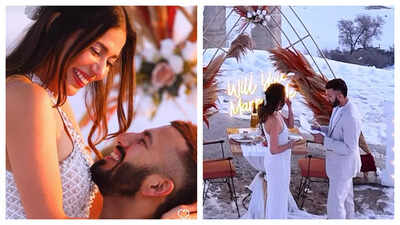 Bigg Boss OTT 2 fame Palak Purswani gets engaged to boyfriend Rohan Khanna after 7 months of dating in a dreamy proposal in Turkey; watch