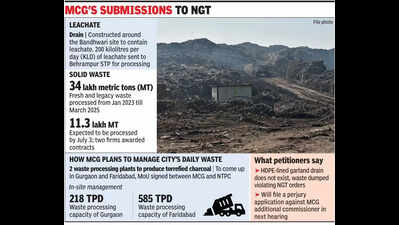 MCG ‘lied’ about drain for leachate control at Bandhwari: Plea in NGT
