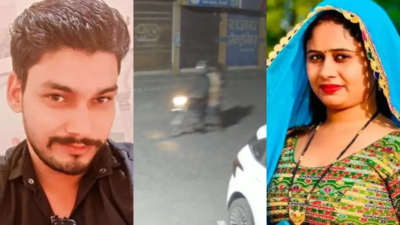 Chilling CCTV footage shows Haryana YouTuber, lover carrying husband’s body on bike after murder