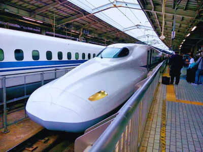 Japan gifts two bullet trains to help build India’s first high-speed rail corridor
