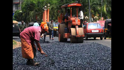 Renovation work starts on Ambalamukku-Paruthippara road in Thiruvananthapuram
