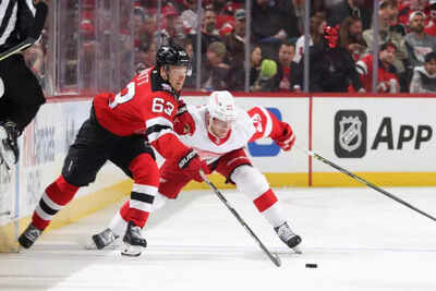 Detroit Red Wings and New Jersey Devils reveal re-shuffled lineups in late-season game