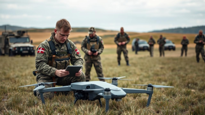 Changing face of war puts Denmark on drone offensive