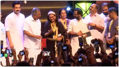 Kerala State Film Awards 2023 winners honoured: Prithviraj, Urvashi, Mammootty’s ‘Kaathal – The Core’ shine at presentation ceremony