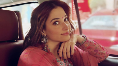 Heart hemline to zari embroidery pieces: Tamannaah Bhatia proves she's the queen of ethnic promotional sprees
