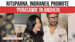 Rituparna, Indraneil Promote 'Puratawn' in Andheri