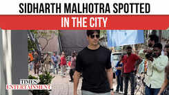 SIDHARTH MALHOTRA SPOTTED IN THE CITY