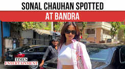 SONAL CHAUHAN SPOTTED AT BANDRA