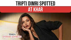 TRIPTI DIMRI SPOTTED AT KHAR