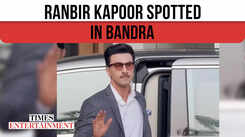 RANBIR KAPOOR SPOTTED IN BANDRA