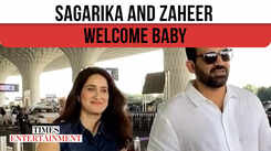 Sagarika and Zaheer Welcome Baby