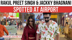 RAKUL PREET SINGH & JACKKY BHAGNANI SPOTTED AT AIRPORT.
