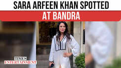 Sara Arfeen Khan Spotted At Bandra
