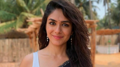 When Mrunal Thakur hilariously reacted to rumours of marrying a Telugu boy; Said, "I also want to know who this boy is"