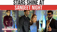 Stars Shine at Sangeet Night
