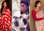 Polka dot sarees inspired by Bollywood celebs