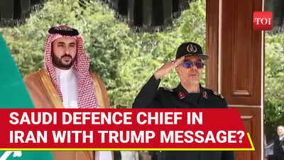 Saudi Defence Minister In Tehran With Possible Trump Message Before Round Two Of Nuclear Talks