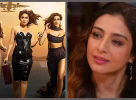 Tabu recalls working with Kareena and Kriti in 'Crew'