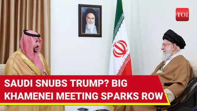 Iran-U.S. Tensions: Saudi Top Minister's Rare Meeting With Khamenei 'RATTLES' Trump, Bibi | Watch
