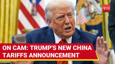 FULL: Trump 'FANS' Tariff War 'FIRE'; Makes Big China Announcement | Watch Fiery Presser