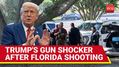 Trump's 'Guns Don't Shoot' SHOCKER As Gunman Kills 2 Inside Florida University | Watch