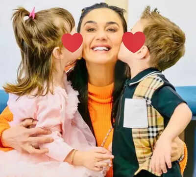 Preity Zinta shares heartwarming moment with twins, says she's 'Missing Home' while away