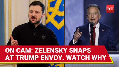 'You Are Not Helping': Zelensky Chides Trump Envoy For Discussing Ukraine's Land With Putin