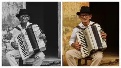 How to use ChatGPT to add colours to your black and white photos