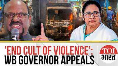 'Cult Of Violence Is Reality': Bengal Governor Tears Into Mamata Govt, To Visit Riot-Hit Areas