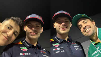 Fans react as Alex Albon misplaces phone, Max Verstappen snaps selfies with Fernando Alonso and Isack Hadjar