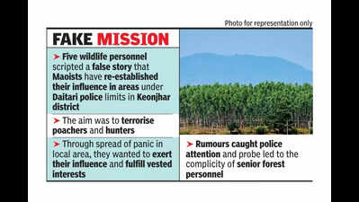 5 forest staff spread rumours of Maoist presence to spook poachers, booked