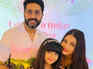 Abhishek blushes when asked about 2nd child with Ash